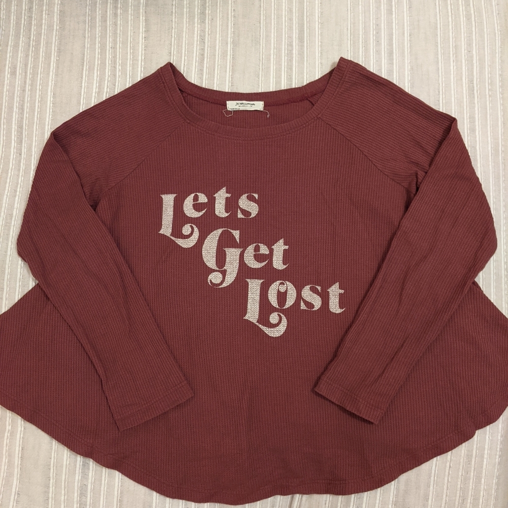 35mm Clothing 💕 waffle knit top